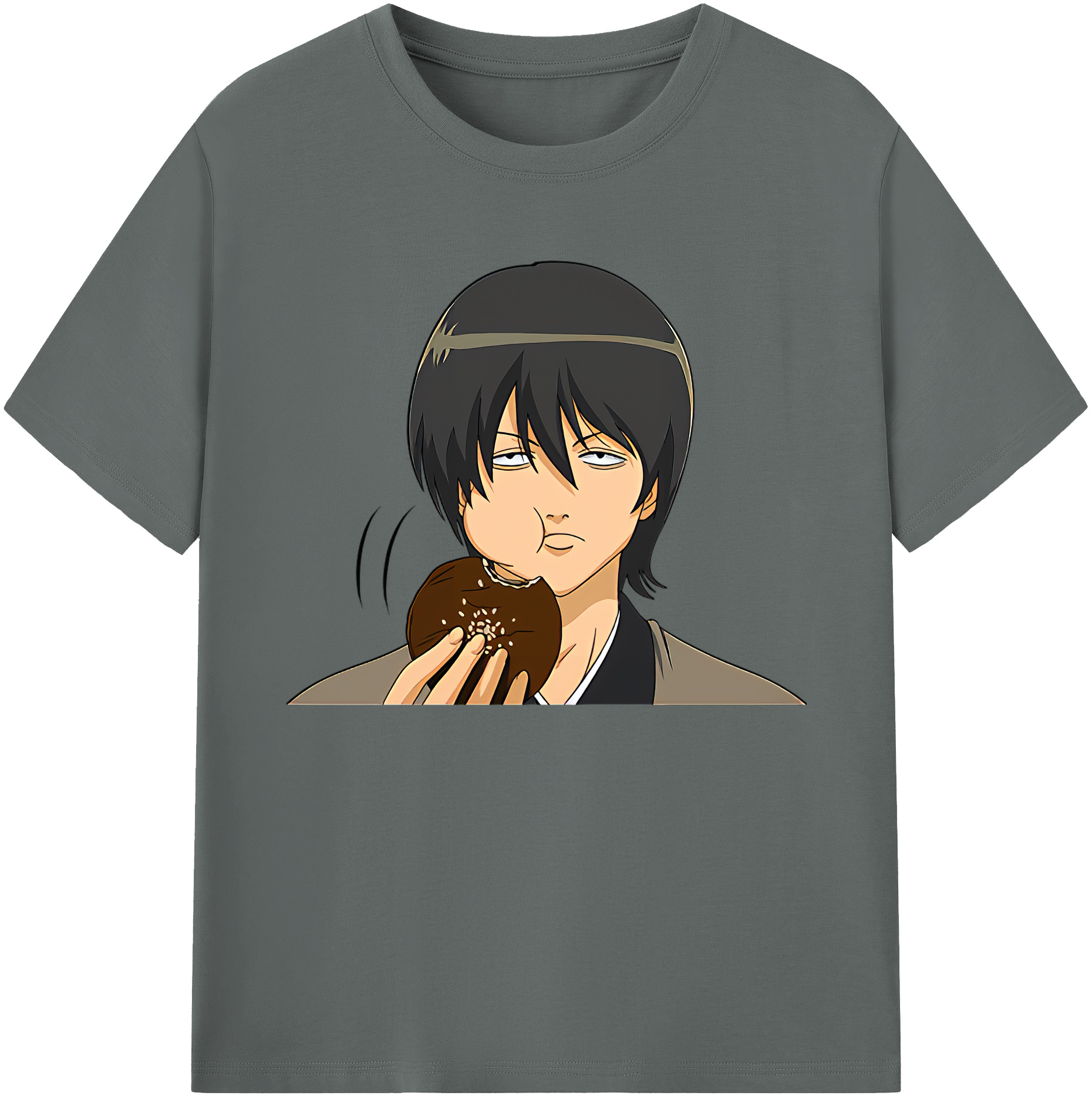 （画像用） ぎんたま 坂田銀時（さかたぎんとき） 神楽 志村新八（しむら しんぱち） GINTAMA Sakata Gintoki Kagura Shimura Shinpachi 綿100％ メンズ半袖Tシャツ｜肌触りやわらか＆通気性